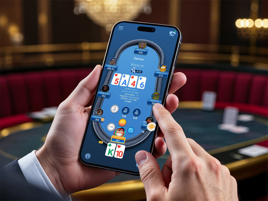 经典德州扑克游戏界面